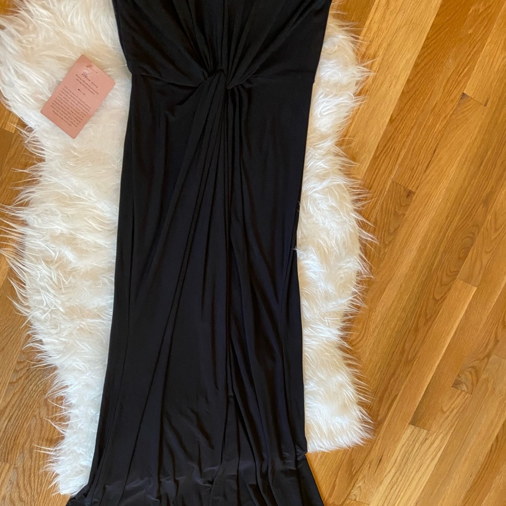 BHLDN Cortine Black maxi Dress size 4 - Picture 10 of 15